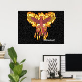 Phoenix Fire Poster (Thuiskantoor)