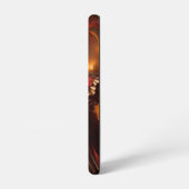 Phoenix Fire Queen Steampunk Victoriaans Industria Samsung Galaxy Hoesje (Linkerkant)