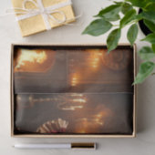 Phoenix Fire Queen Steampunk Victoriaans Industria Tissuepapier (Geschenk)