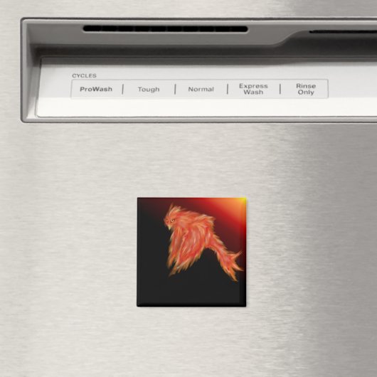 Phoenix Firebird Magnet (Insitu (Vaatwasser))