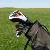 Phoenix Firebird Tribal Flames Golfheadcover (Insitu)