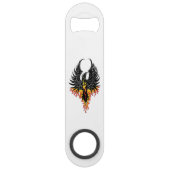 Phoenix Firebird Tribal Flames Speed Flessenopener (Achterkant)