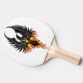 Phoenix Firebird Tribal Flames Tafeltennisbatje (Zijkant)