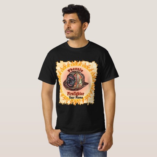 Phoenix Firefighter t shirt (Voorkant volledig)
