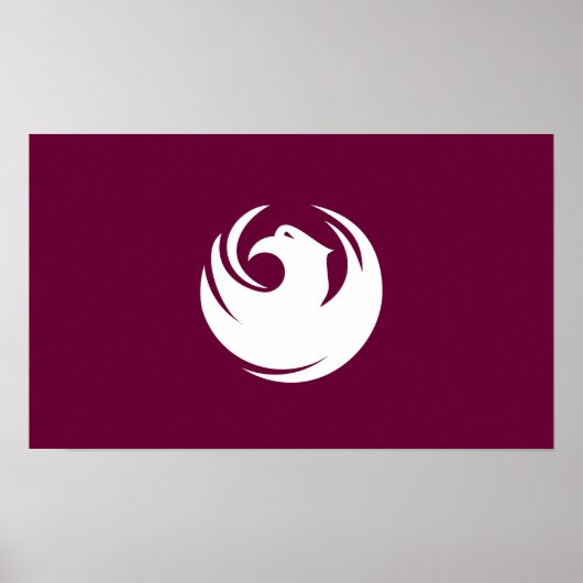 Phoenix Flag Poster (Voorkant)