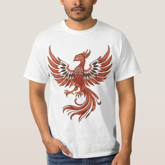 Phoenix Flame Embleem T-shirt (Voorkant)