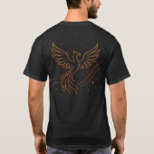Phoenix Flame Embleem T-shirt (Achterkant)
