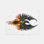 Phoenix Fleece Deken (Voorkant (Horizontaal))