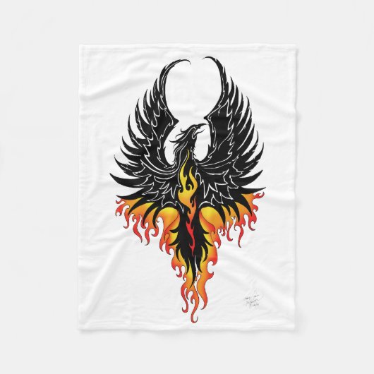Phoenix Fleece Deken (Voorkant)