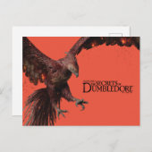 Phoenix Flying Graphic Briefkaart (Voorkant / Achterkant)