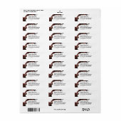 Phoenix Flying Graphic Etiket (Full Sheet)