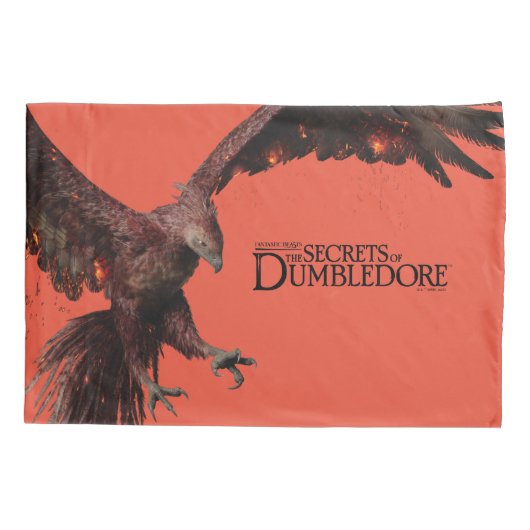 Phoenix Flying Graphic Kussensloop (Achterkant)