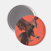 Phoenix Flying Graphic Magneet (Voorkant / Achterkant)