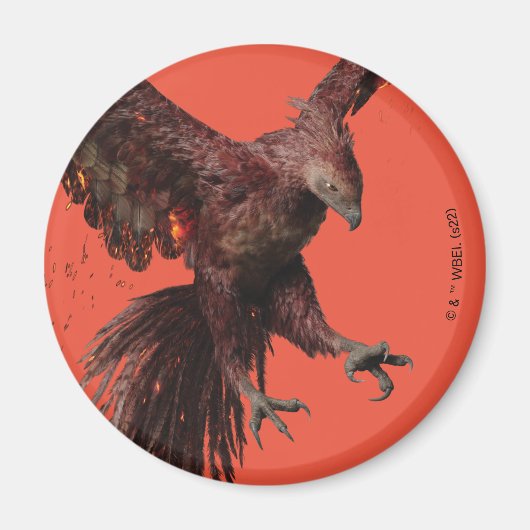 Phoenix Flying Graphic Magneet (Voorkant)