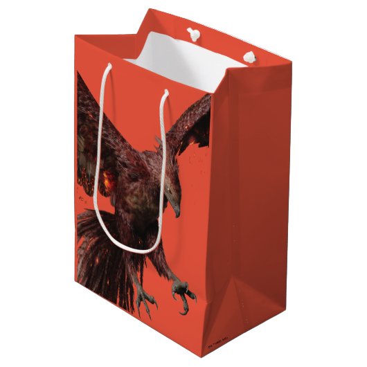 Phoenix Flying Graphic Medium Cadeauzakje (Voorkant Gekanteld)