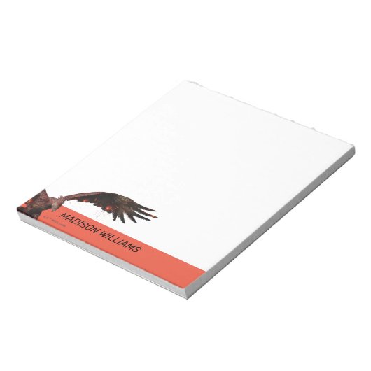 Phoenix Flying Graphic Notitieblok (Linkerzijde)