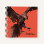 Phoenix Flying Graphic Notitieboek (Voorkant)
