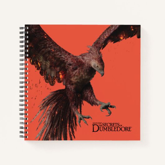 Phoenix Flying Graphic Notitieboek (Voorkant)