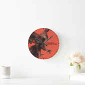 Phoenix Flying Graphic Ronde Klok (Huis)