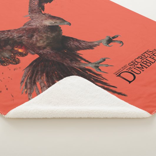 Phoenix Flying Graphic Sherpa Deken (3/4)