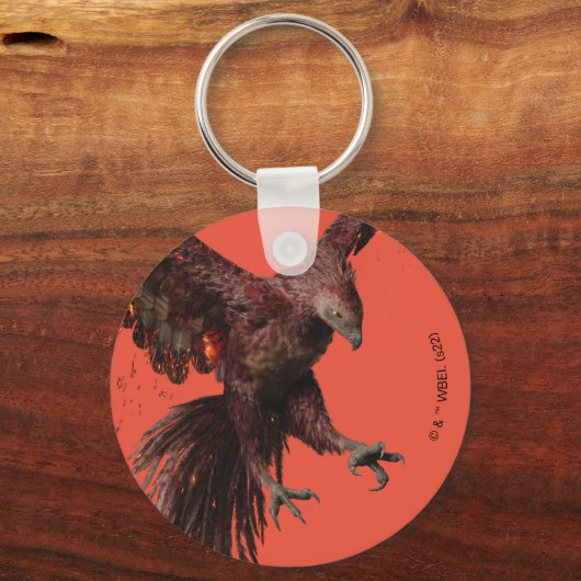 Phoenix Flying Graphic Sleutelhanger (Voorkant)