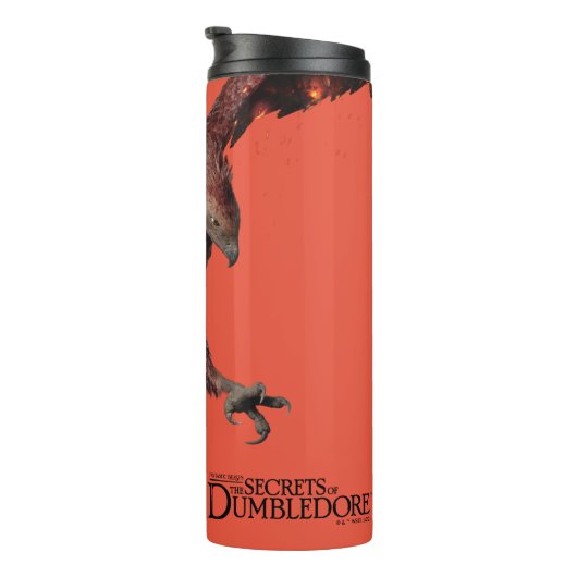 Phoenix Flying Graphic Thermosbeker (Geroteerd rechts)