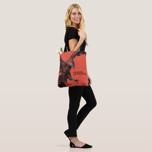 Phoenix Flying Graphic Tote Bag (Op model)