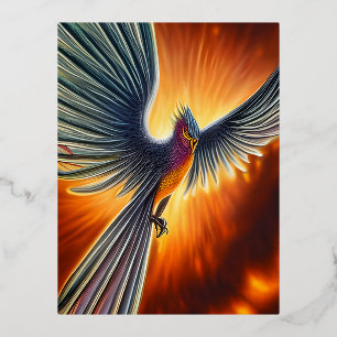 Phoenix Folie Feestdagen Briefkaart