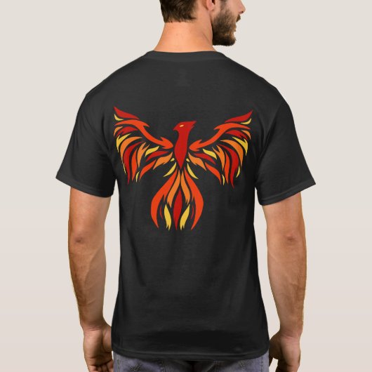 Phoenix Force Robotics FTC T-Shirt (2 Sided) (Achterkant)