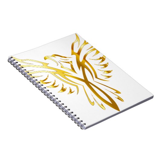 Phoenix goud notitieboek (Rechterzijde)