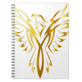 Phoenix goud notitieboek (Voorkant)