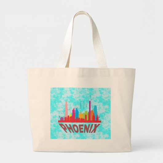 Phoenix Grote Tote Bag (Voorkant)