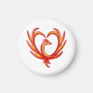 Phoenix Heart Magneet