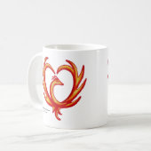 Phoenix Heart, MeWarriorWoman op Twitch Koffiemok (Voorkant links)