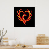 Phoenix Heart Poster (Keuken)