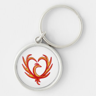 Phoenix Heart Sleutelhanger