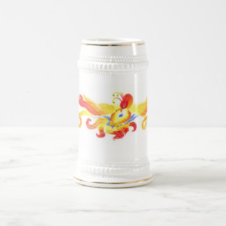 Phoenix Heart Stein Bierpul