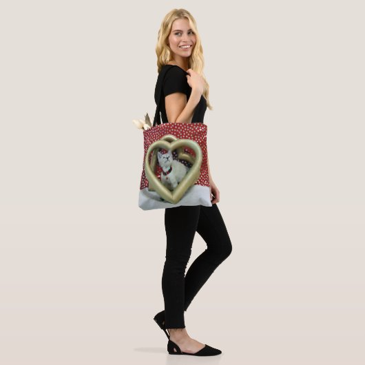 Phoenix Hearts voor u Valentijn Tas (Op model)