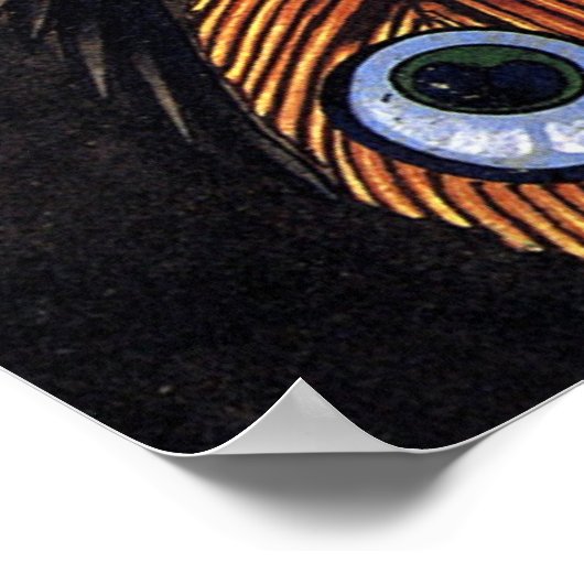 Phoenix, Hokusai Poster (Hoek)