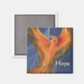 Phoenix Hope Magnet (Voorkant / Achterkant)
