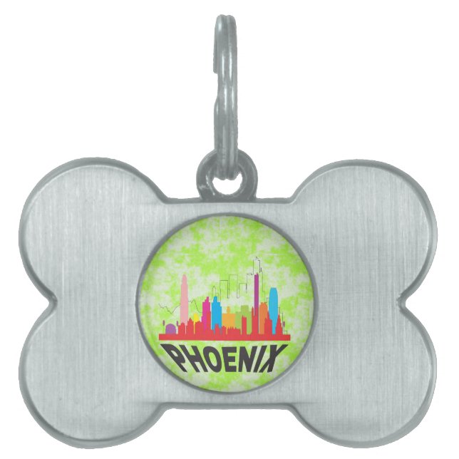 Phoenix Huisdieren Naamplaatje (voorkant)
