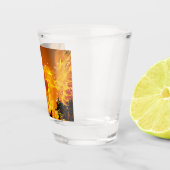 Phoenix in Flight Shot Glass Glas (Rechts)