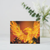 Phoenix in het Briefkaart (Staand voorkant)