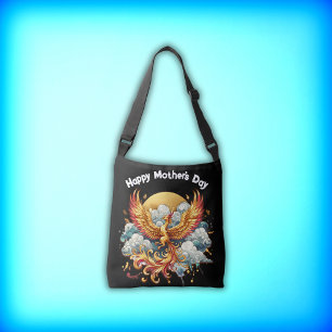 Phoenix in the Clouds Happy Moederdag Crossbody Tas