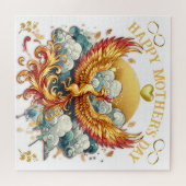 Phoenix in the Clouds Happy Moederdag | Legpuzzel (Horizontaal)