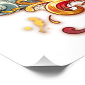 Phoenix in the Clouds Happy Moederdag | Perfect Poster (Hoek)