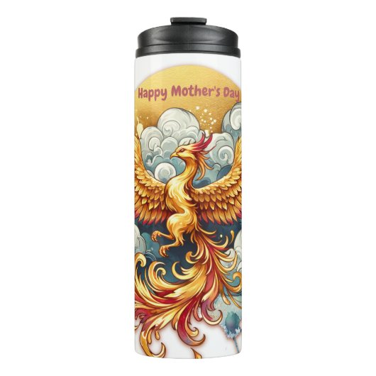 Phoenix in the Clouds Happy Moederdag | Thermosbeker (Voorkant)