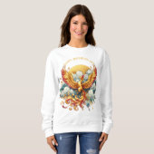 Phoenix in the Clouds Happy Moederdag | Trui (Voorkant volledig)