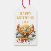 Phoenix in the Clouds Moederdag | Cadeaulabel (Voorkant)