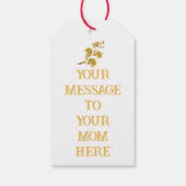 Phoenix in the Clouds Moederdag | Cadeaulabel (Achterkant)